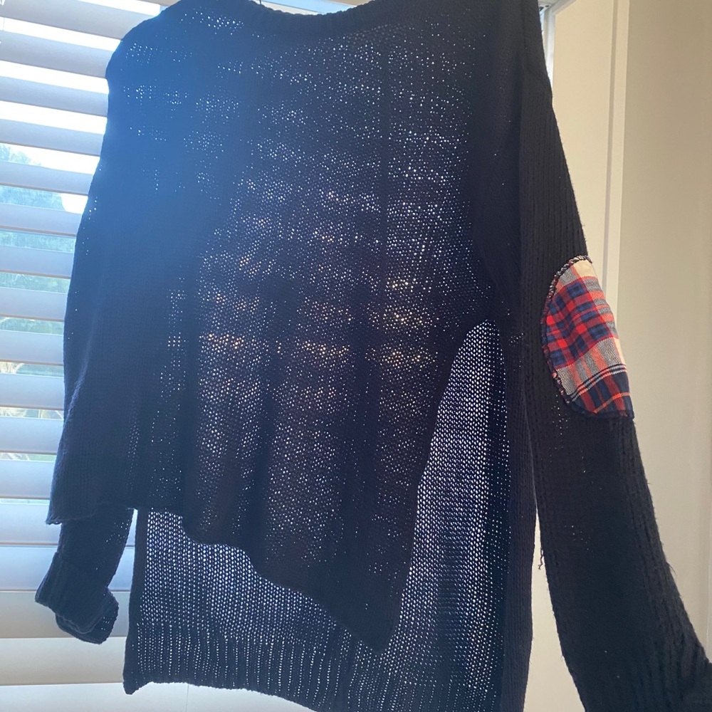 Navy blue sweater